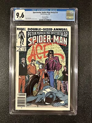 Buy Spectacular Spider-Man Annual #5 Newsstand! CGC 9.6 ~ Brand New Case • 44.24£