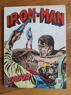 Buy  Zagor Zenith 66 Original   Iron Man   Great Read Description  • 231.74£