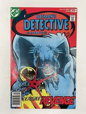 Buy Detective Comics #474 Batman New Deadshot DC Comics 1977 DCEU • 17.41£