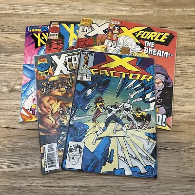 Buy X-Men X-Force X-Factor Comic Collection X6 90s - Marvel Comic Books • 13.99£