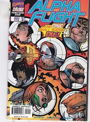 Buy Marvel Comics Alpha Flight Vol. 2 #12 July 1998 Fast P&p Same Day Dispatch • 4.99£