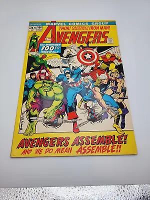 Buy Marvel Comics Avengers #100 (1972) - 100th Issue Of The Avengers • 52.28£