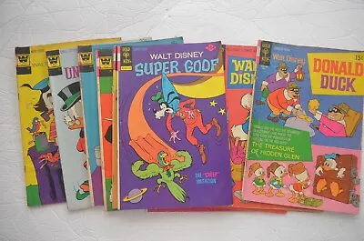 Buy Lot Of (11) Vintage Walt Disney Gold Key & Whitman Comic Books (1970s) • 19.73£