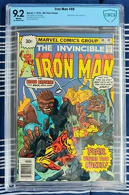 Buy Iron Man #88 (Marvel 1976), 30 Cent Price Variant CBCS 9.2 NM- • 138.36£