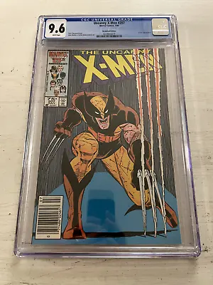 Buy Cgc Uncanny X-men #207 1986 Marvel 9.6 Newsstand John Romita Jr. Wolverine Cover • 126.84£