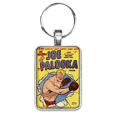 Buy Joe Palooka #20 Cover Key Ring Or Necklace Classic Boxing Comic Book Funny Pages • 12.25£