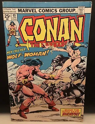 Buy CONAN THE BARBARIAN #49 Comic Marvel Comics • 4.37£