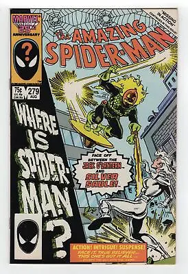 Buy 1986 Marvel Amazing Spider-man #279 Silver Sable Direct High Grade Key Rare • 15.98£