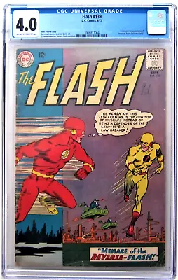 Buy Flash - No. 139 - 1963 - CGC 4.0 - Comic • 495£