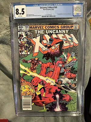 Buy Uncanny X-Men 160 CGC 8.5, 1st Illyana (Magik) Newsstand (Marvel 1982) • 53.30£
