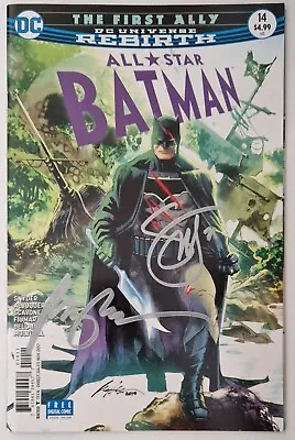 Buy All Star Batman #14 (DC) 1st Print Signed By Scott Snyder & Rafael Albuquerque  • 15£