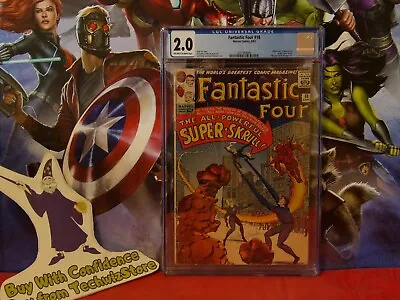 Buy Fantastic Four #18 | CGC 2.0 | Key Issue | 1st App. Of Kl'rt/Super Skrull | 025 • 180.93£