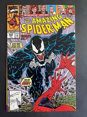Buy Amazing Spider-Man #332 Venom Marvel 1990 Comics NM • 23.87£