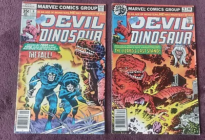 Buy DEVIL DINOSAUR #6 And #9 Comics Marvel Vintage Pair Great Condition  • 15£