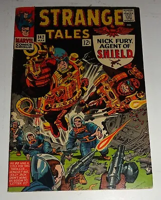 Buy Strange Tales #141  Nick Fury Shield Dr Strange  F/vf Kirby • 24.10£