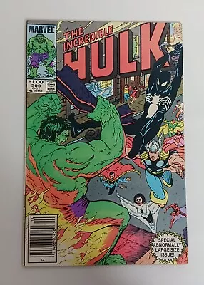 Buy The Incredible Hulk #300 (1984) Black-Suit Spider-Man Cover Newsstand Low To Mid • 4.74£