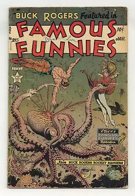 Buy Famous Funnies #215 GD- 1.8 1955 • 1,225.44£