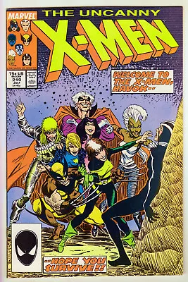 Buy Uncanny X-Men #219 (1987) Vf/nm • 3.16£