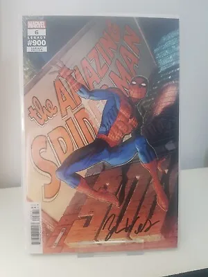 Buy Amazing Spider-man #6 - Lgy #900 Cheung Variant 1:50 - Signed Zeb Wells  • 12£