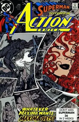 Buy Action Comics #645 VG 1989 Stock Image Low Grade • 6.81£