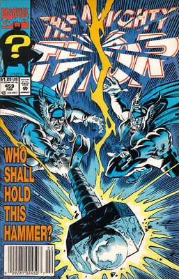 Buy Thor #459 (Newsstand) FN; Marvel | Tom DeFalco - We Combine Shipping • 9.48£