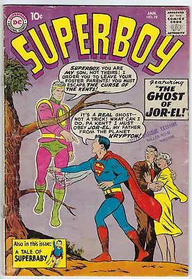 Buy Superboy 78 1960 VG 4.0 Swan-c Origin Mr. Mxyzptlk/costume Super-Sister! Jor-El • 35.97£