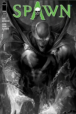 Buy Spawn #284 Mattina  B&w Variant Cover Todd Mcfarlane In Nm Or Better Shape Movie • 6.29£