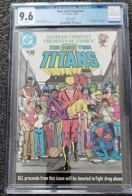 Buy New Teen Titans #nn CGC 9.6 George Perez. Drug Awareness (Keebler Edition)🔥 • 38£