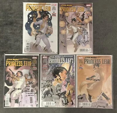 Buy Star Wars Princess Leia #1-5 Complete (2015) - Marvel Comics - BAGGED & BOARDED • 29.99£
