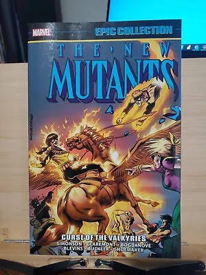 Buy New Mutants Curse Of The Valkyries Epic Collection Never Read Marvel Comics • 59.30£