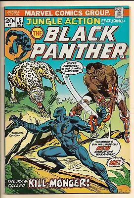 Buy Jungle Action #6 VF- (1973) 1st Solo Black Panther, 1st Kill-Monger! • 94.61£