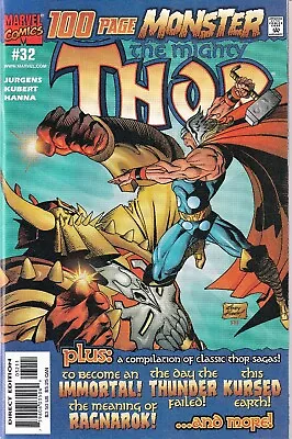 Buy The Mighty Thor #32 (1998) Dan Jurgens / Andy Kubert ~ 100 Page Monster ~ Nm • 1.81£