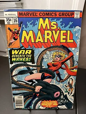 Buy Ms. Marvel #16 1st Mystique Cameo App. 1978 Newsstand Marvel Comics • 60.32£