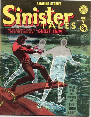 Buy Sinister Tales. Amazing Stories 'Ghost Ship' No 127.  ALAN CLASS • 7.99£
