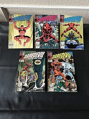 Buy Daredevil #271,272,273,274,275 ( Marvel Comics) Low Grade • 11.89£
