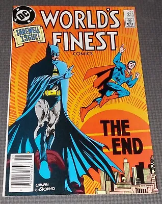 Buy WORLD'S FINEST #323 (1986) Newsstand Variant DC Superman Batman Last Issue • 11.83£