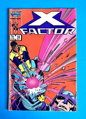 Buy X-FACTOR #14 (VOL 1)  CYCLOPS Vs MASTER MOLD  MARVEL  MAR 1987  VG  1ST PRINT • 3.99£