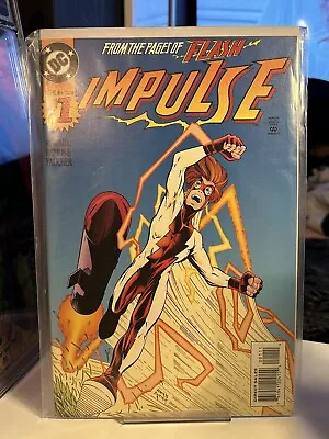Buy IMPULSE #1 DC Comics “From The Pages Of Flash” 1995 • 2£