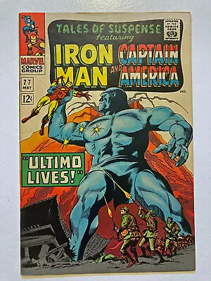 Buy Iron Man Tales Of Suspense 77 'Ultimo Lives!' Peggy Carter High Grade *AWESOME* • 139.92£