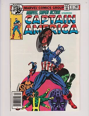 Buy Marvel Super Action #13 1979 Reprints Captain America #111 Jim Steranko Artist • 14.20£