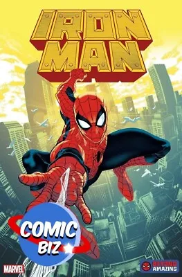 Buy Iron Man #23 (2022) 1st Printing Amazing Spider-man Variant Cover Marvel Comics • 4.10£