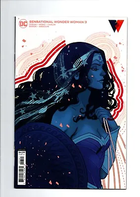 Buy Sensational Wonder Woman #3, Cover B Sauvage Card Stock Variant, DC Comics, 2021 • 5.99£
