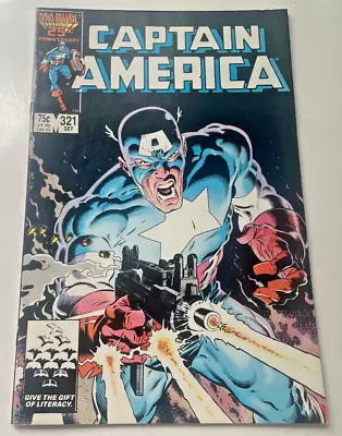 Buy Captain America #321  Marvel Comic Book Vintage Ultimatum Avengers Shield • 4.74£