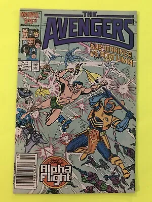 Buy The Avengers #272 October 1986 NEWSSTAND Marvel Comics • 1.60£