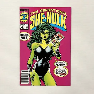 Buy Sensational She-Hulk #1 1989 NM (buy It Or She'll Rip Up All Your X-Men) • 36£