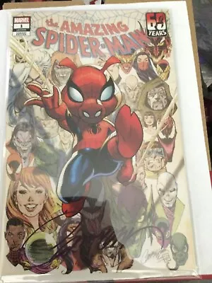 Buy J Scott CAMPBELL AMAZING SPIDER-MAN #1-F Signed Variant Artist’s Exclusive W/COA • 39.67£