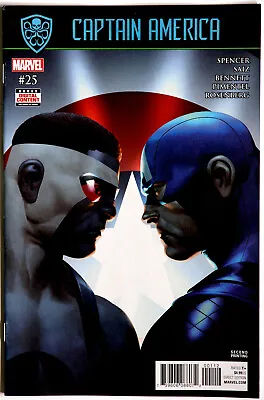 Buy Captain America #25 Vol 8 2nd Printing - Marvel Comics - N Spencer - J Saiz • 1.99£