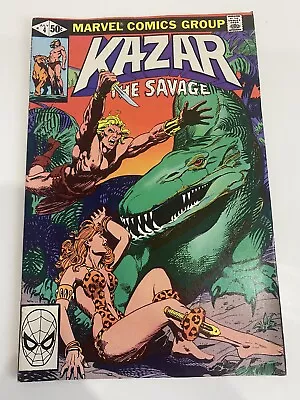 Buy Marvel Comics KA-ZAR The Savage WHEN THE SEA GIVES UP ITS DEAD! #4 July 1981 • 5£