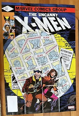 Buy Uncanny X-Men #141 Facsimile John Byrne Promo Poster 2023 Marvel 24x36 New • 9.48£