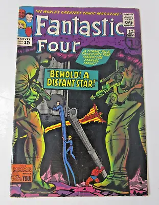 Buy Fantastic Four #37 1965 [VG/FN] Silver Age Marvel Minor Key 1st App Anelle • 48.20£